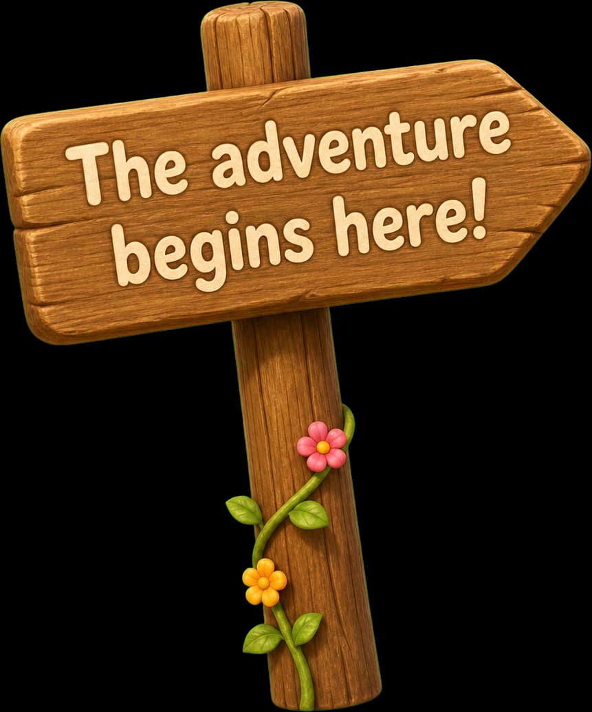 The adventure begins here!